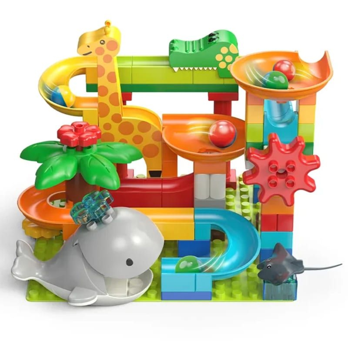 Конструктор Feelo Slide Series Whale, 97 ч.