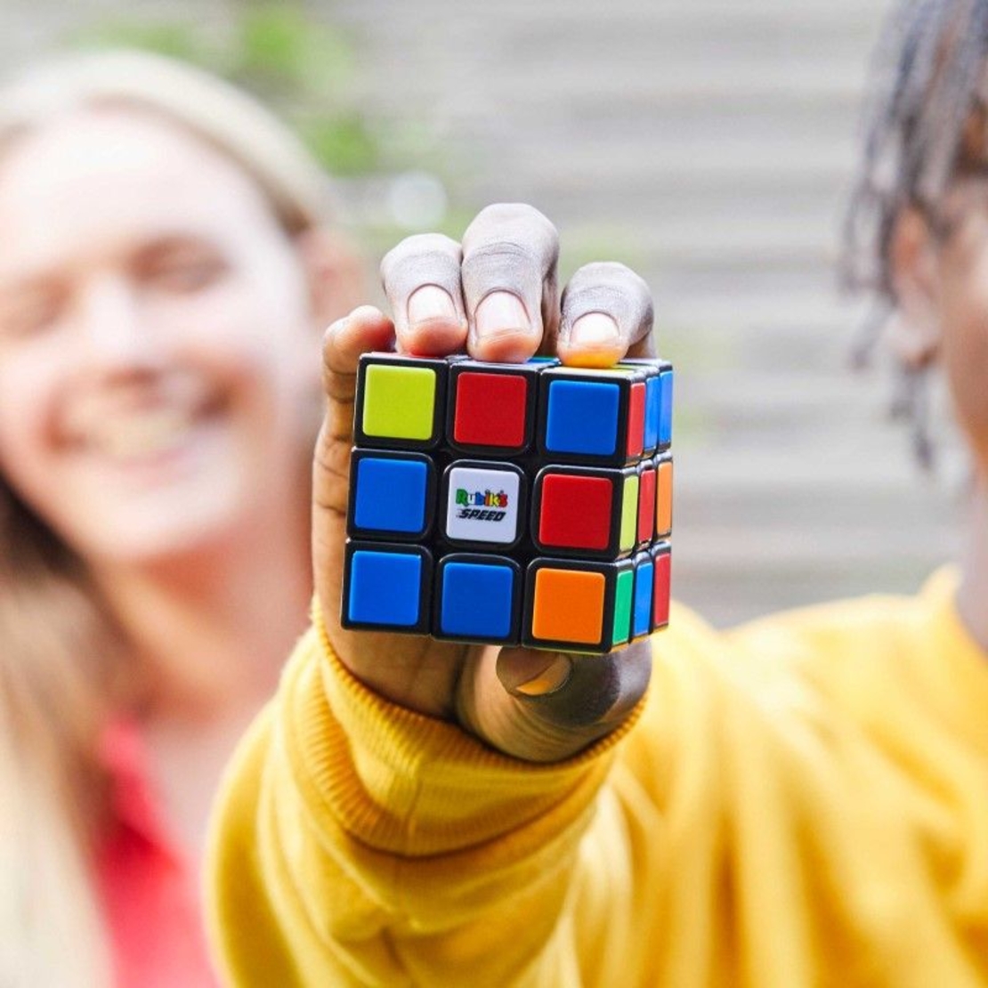 Логически пъзел куб на Рубик Spin Master Rubik's Speed Кубче 3х3, 20135281
