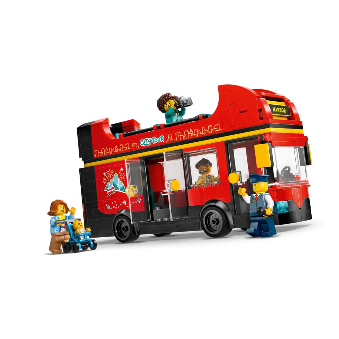 LEGO® City Червен двуетажен автобус 60407