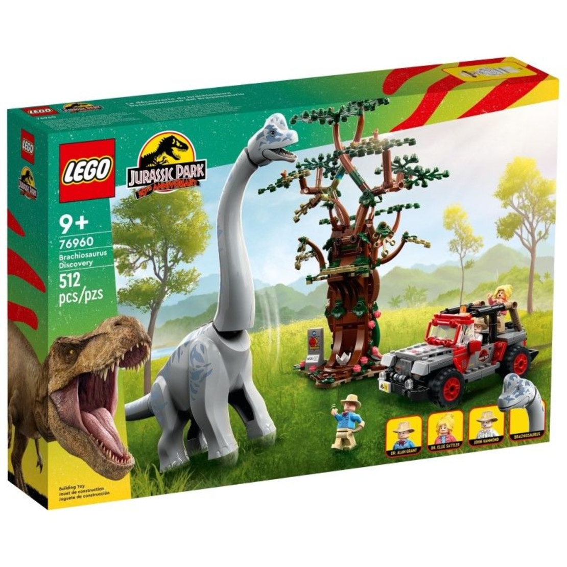LEGO® Jurassic World Откриване на брахиозавър 76960