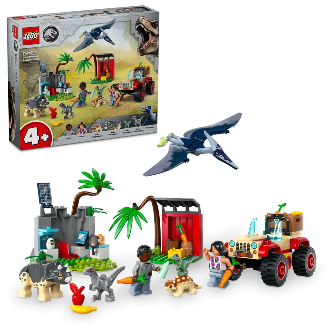 LEGO® Jurassic World Спасителен център за бебета динозаври 76963
