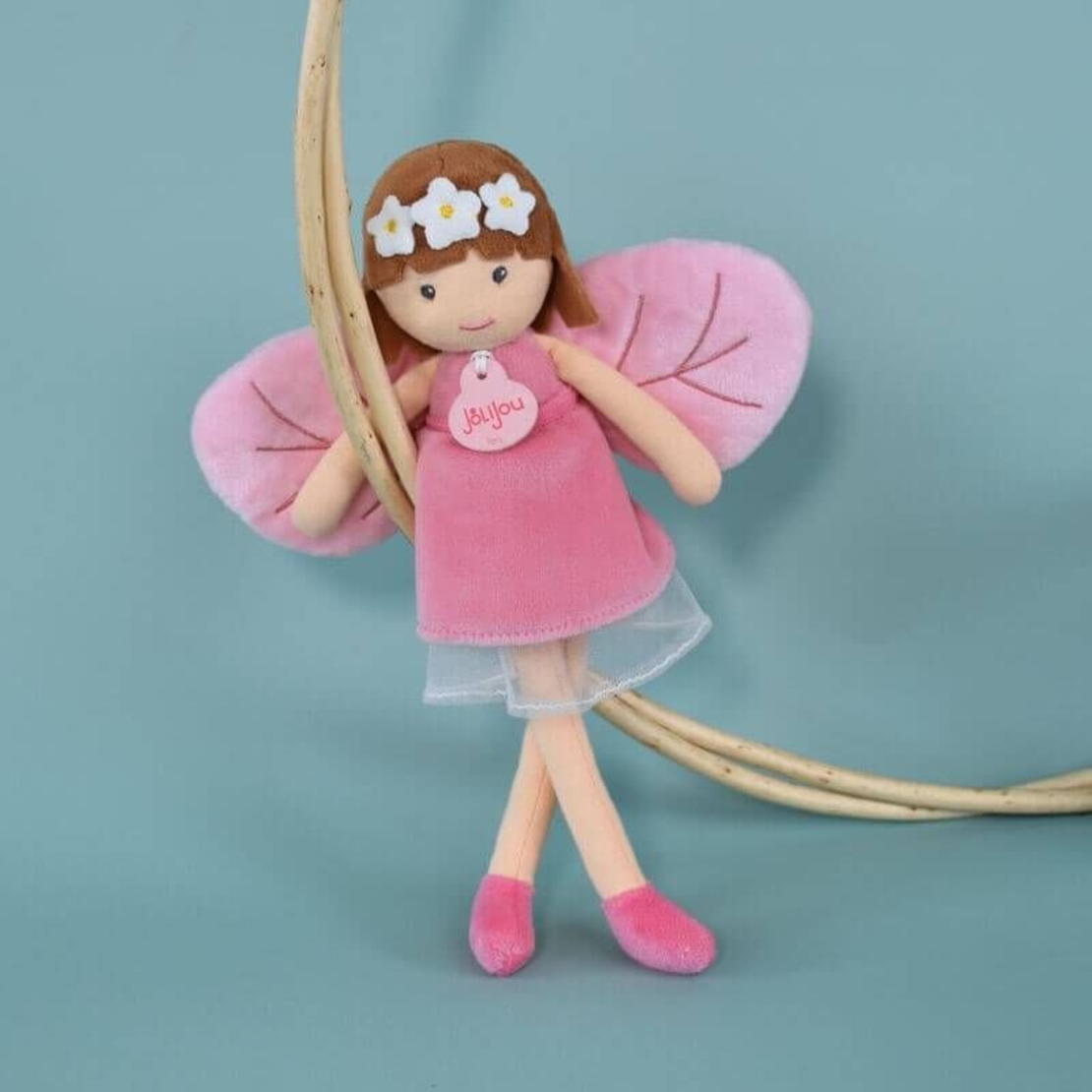 Плюшена играчка Doudou фея Diane кукла 25 см, JJ6029