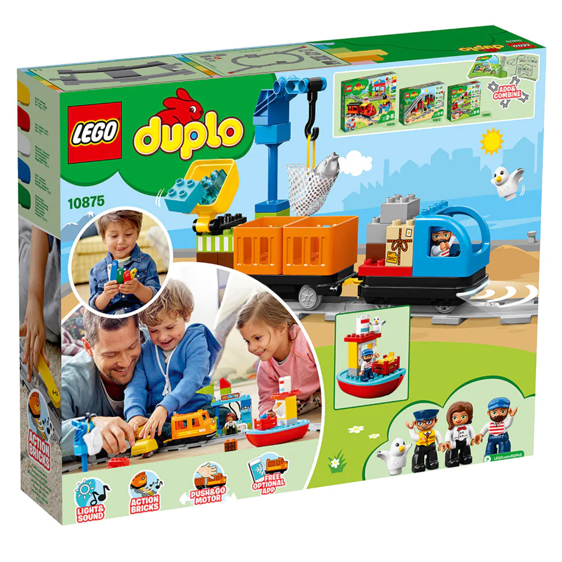 LEGO® DUPLO® Товарен влак 10875