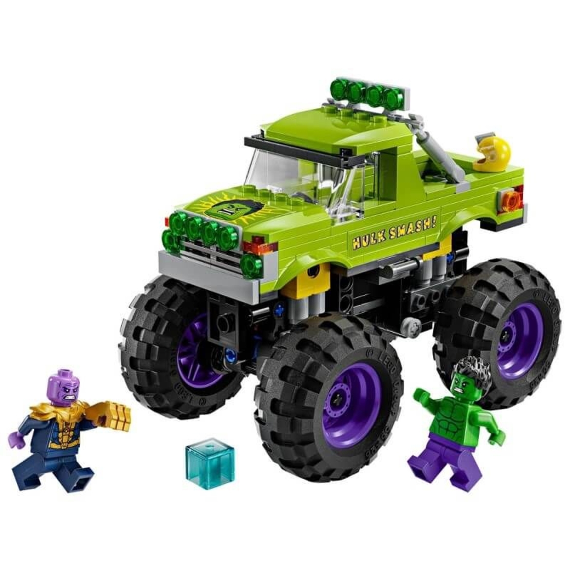 LEGO® Marvel Камионът на Хълк срещу Танос, 76312