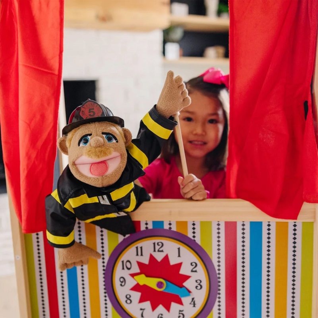 Дървен куклен театър Melissa and Doug 12530