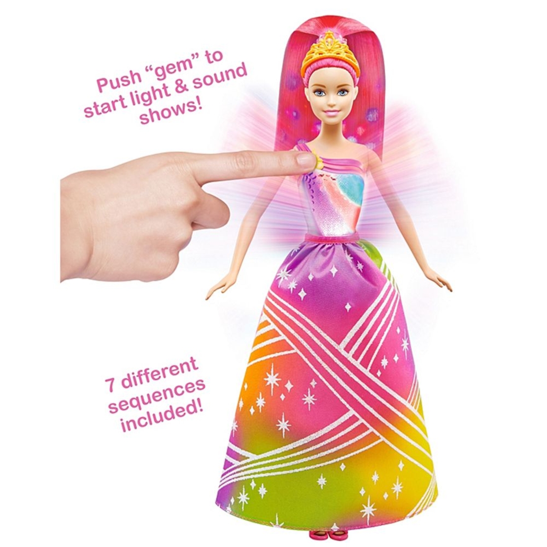 Кукла Mattel Barbie DREAMTOPIA Принцеса на дъгата