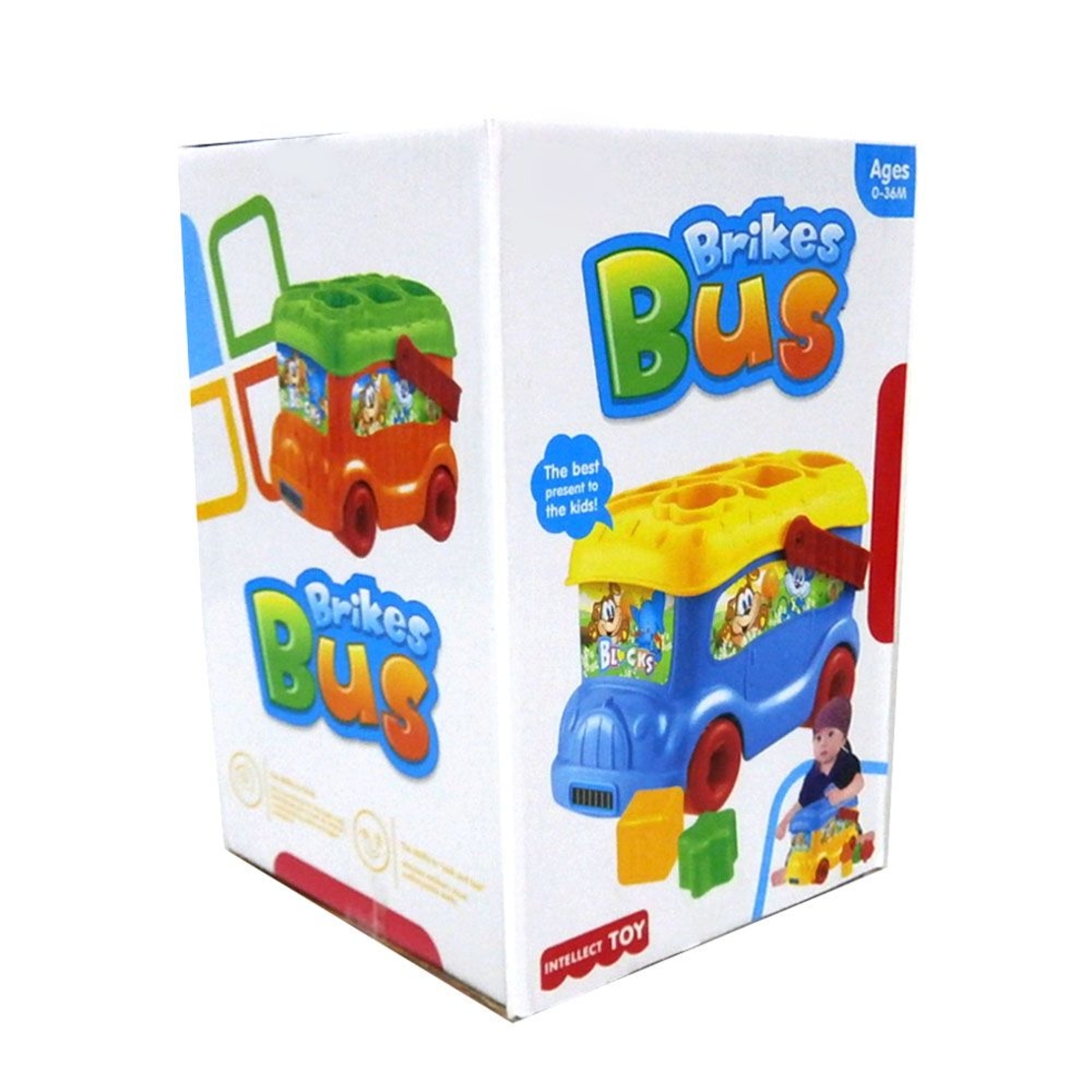 Детски камион сортер Raya Toys, Син