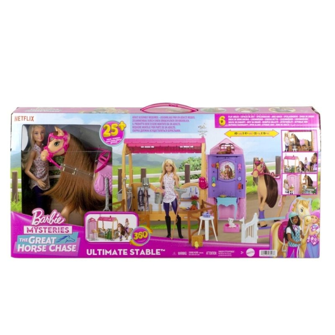 Игрален комплект Mattel Barbie Mysteries The great horse chase