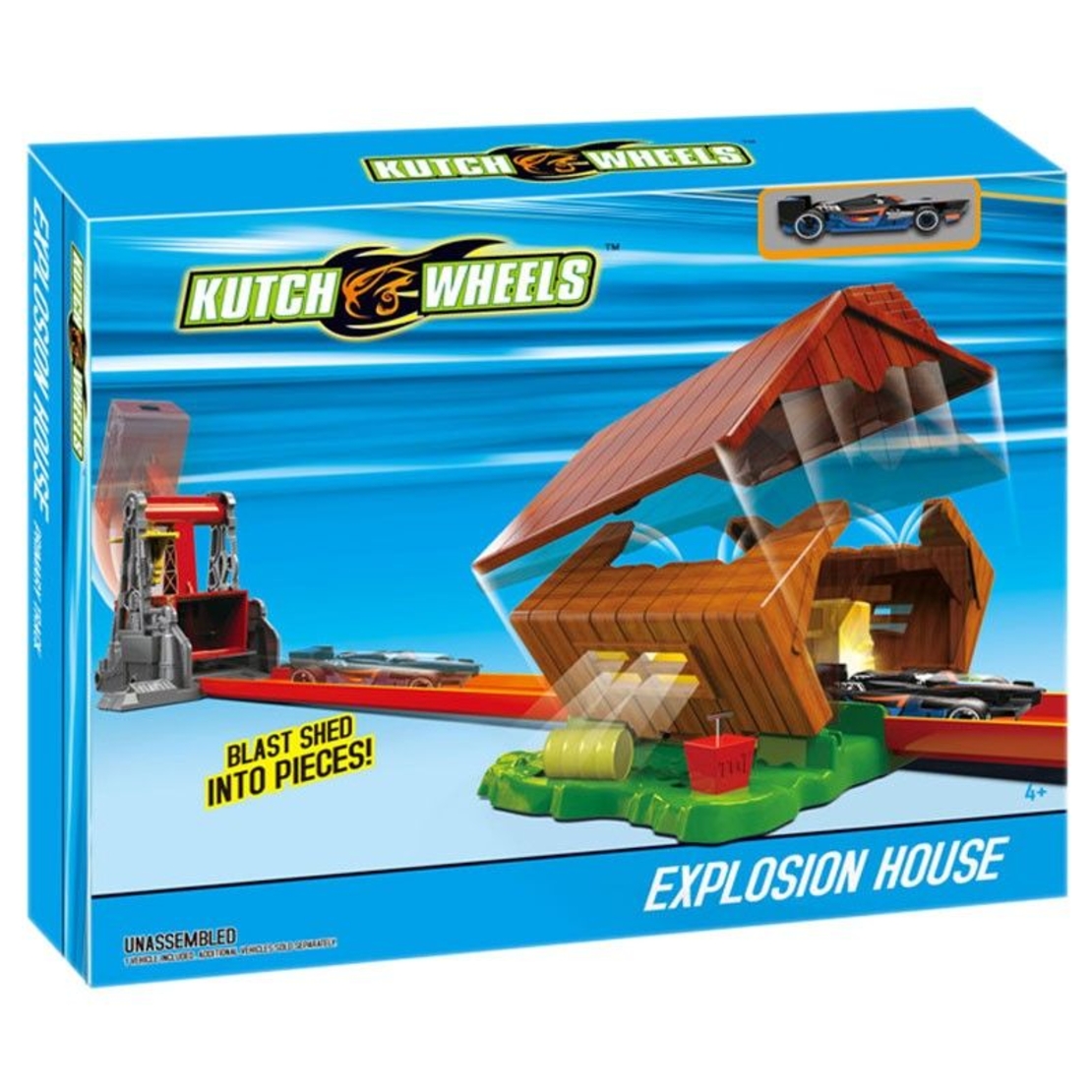 Писта с къща Raya Toys