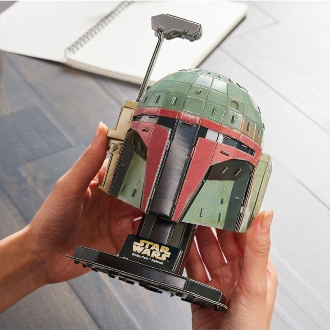 4D пъзел Spin Master Star Wars Boba Fett Helmet, 93 ч.