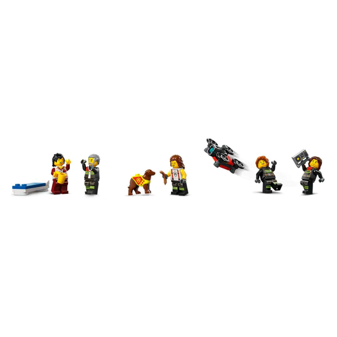 LEGO® City Пожарна команда и пожарникарски камион 60414