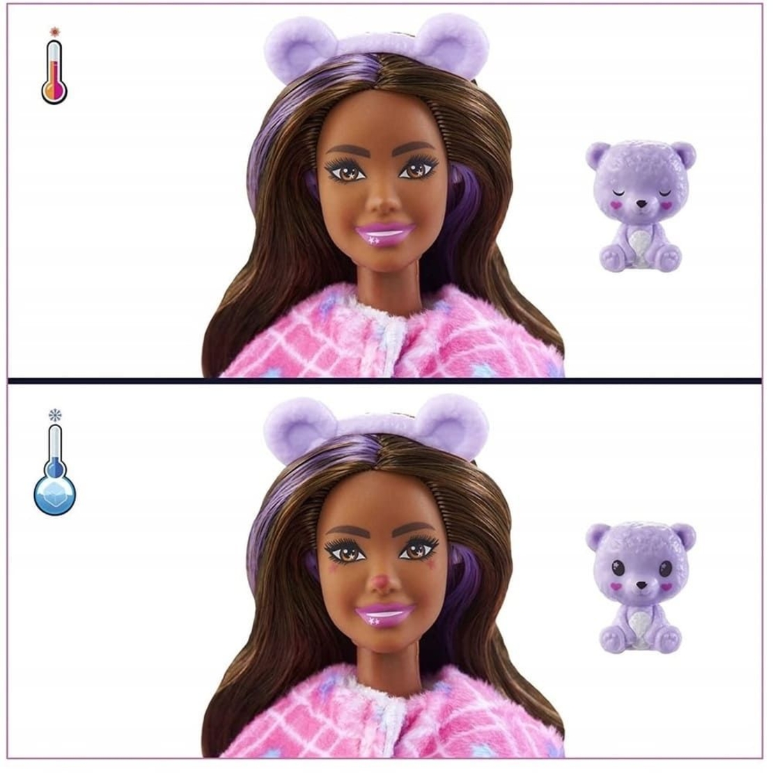 Кукла изненада Mattel Barbie Cutie Reveal Teddy Bear с 10 изненади