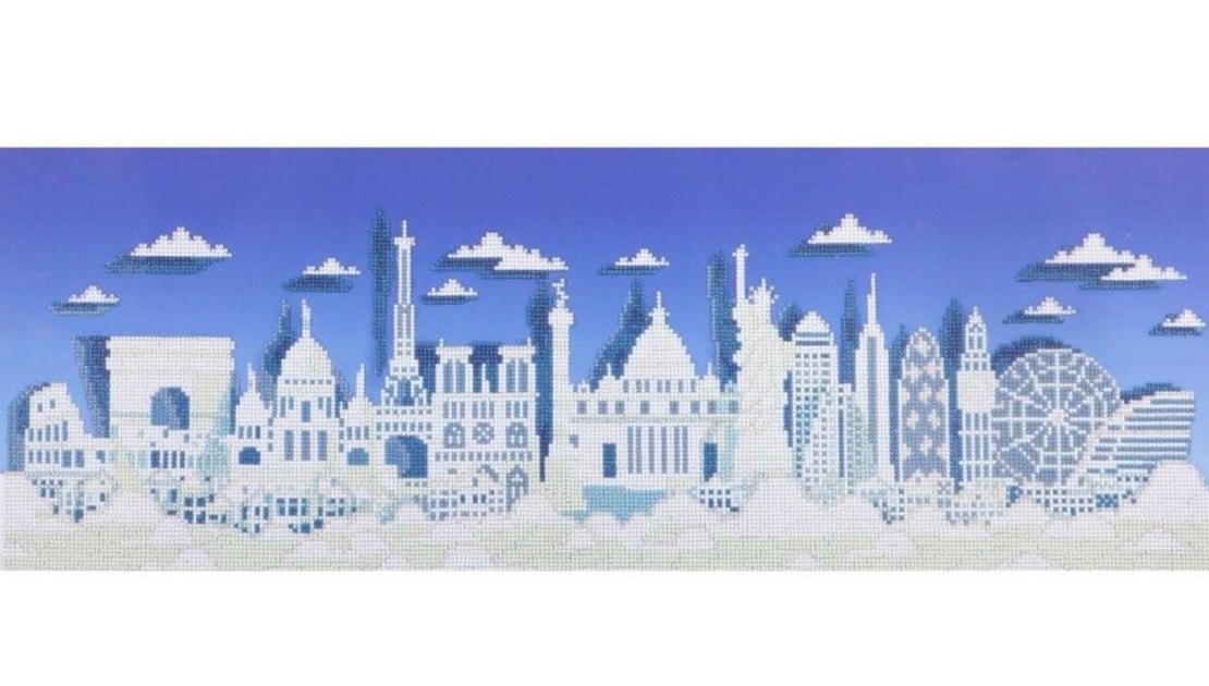 Диамантен гоблен Diamond Dotz Картина с кристали SPARKLE THE WORLD