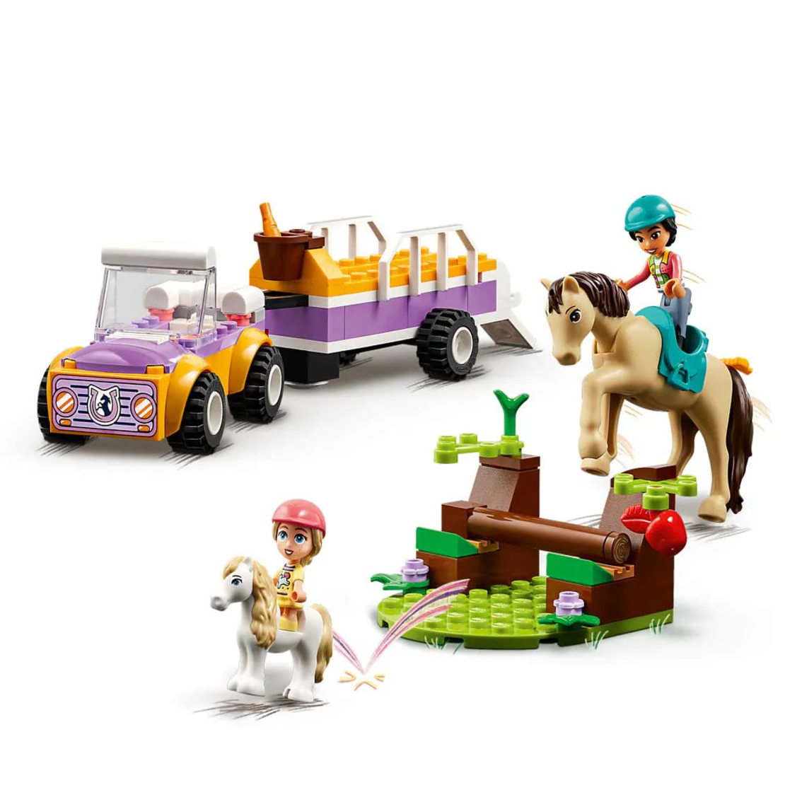LEGO® Friends Ремарке за кон и пони 42634