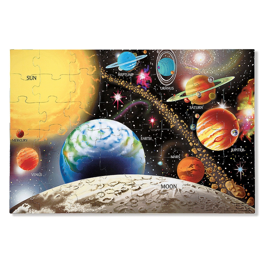 Пъзел Melissa & Doug слънчева система 48ч. 10413