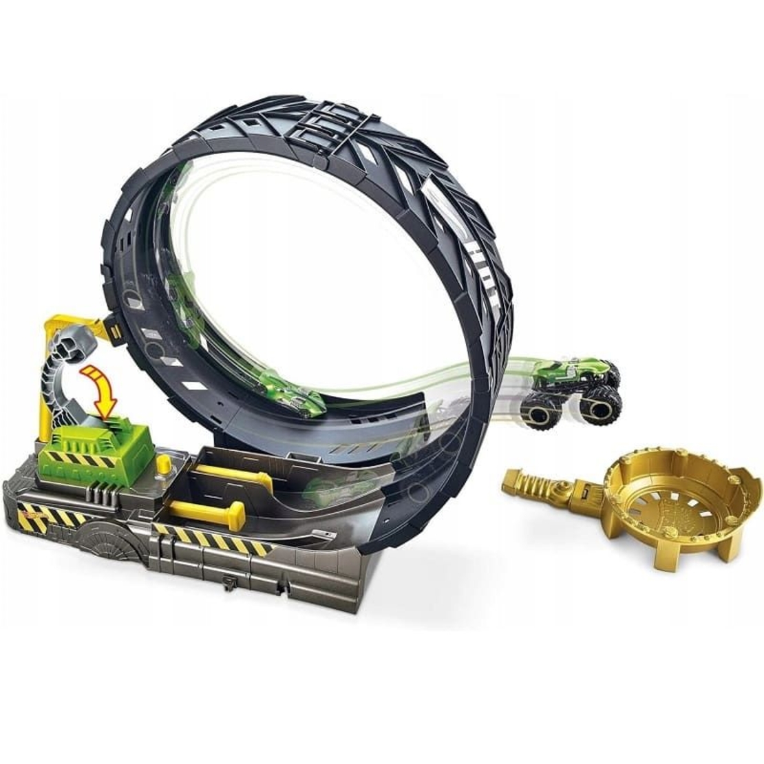 Детска писта Mattel Hot Wheels Monster Trucks Сет 1:64 Epic Loop Challenge