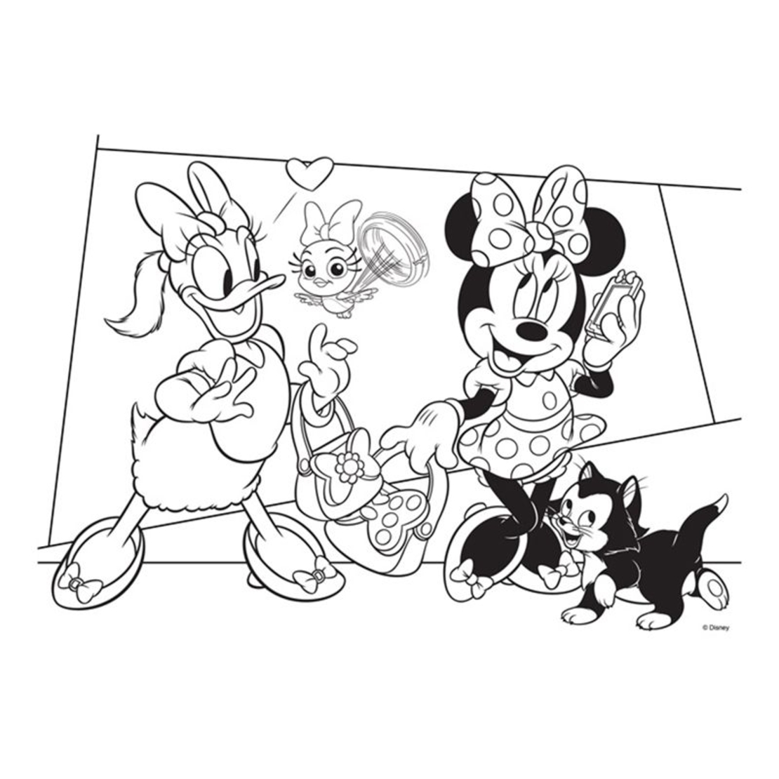 Детски пъзел Lisciani SUPERMAXI 35ч. MINNIE 74136