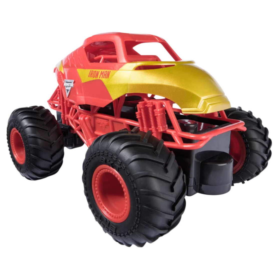 Кола с дистанционно Spin Master Monster Jam Marvel Iron Man Truck, 1:24