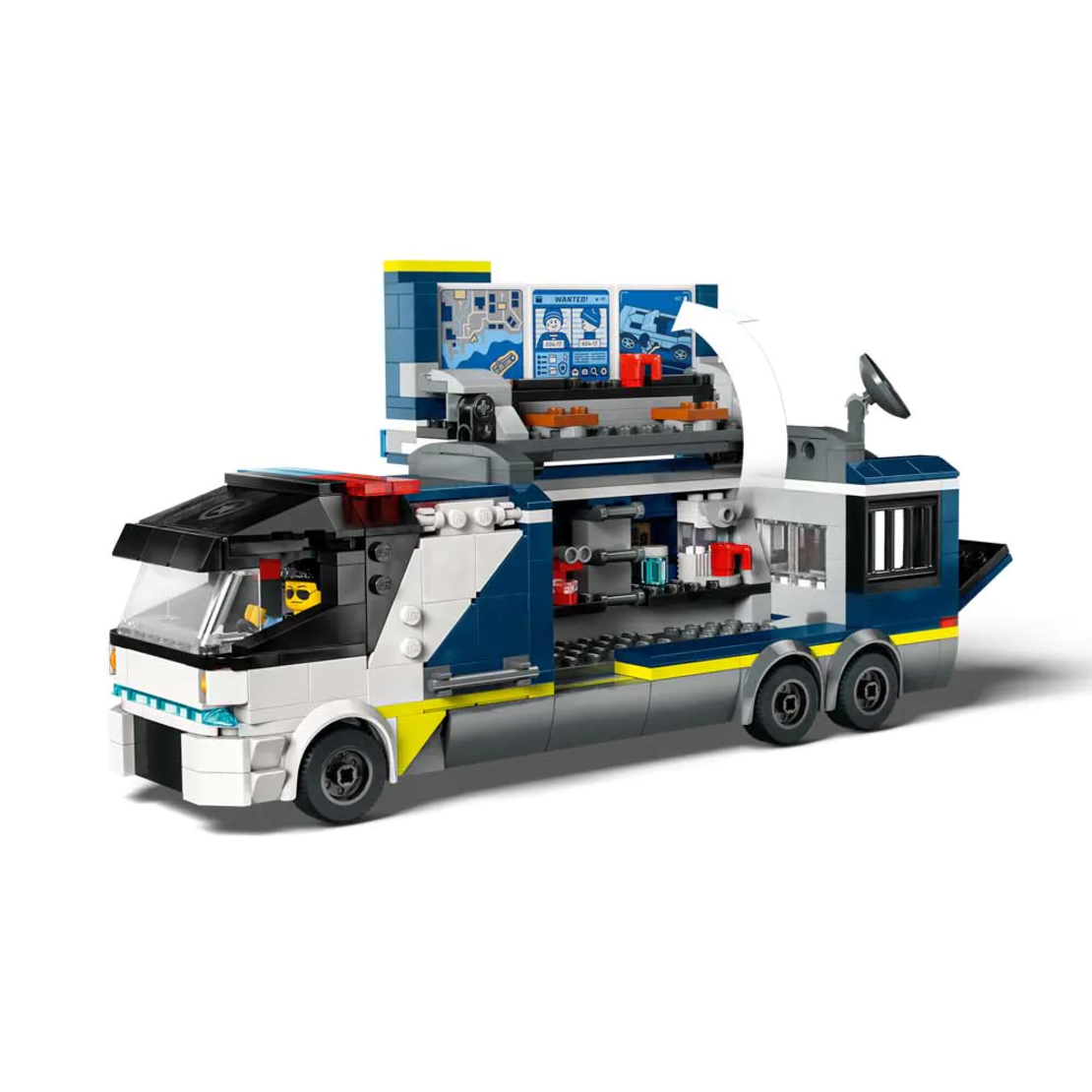LEGO® City Камион с мобилна полицейска лаборатория 60418