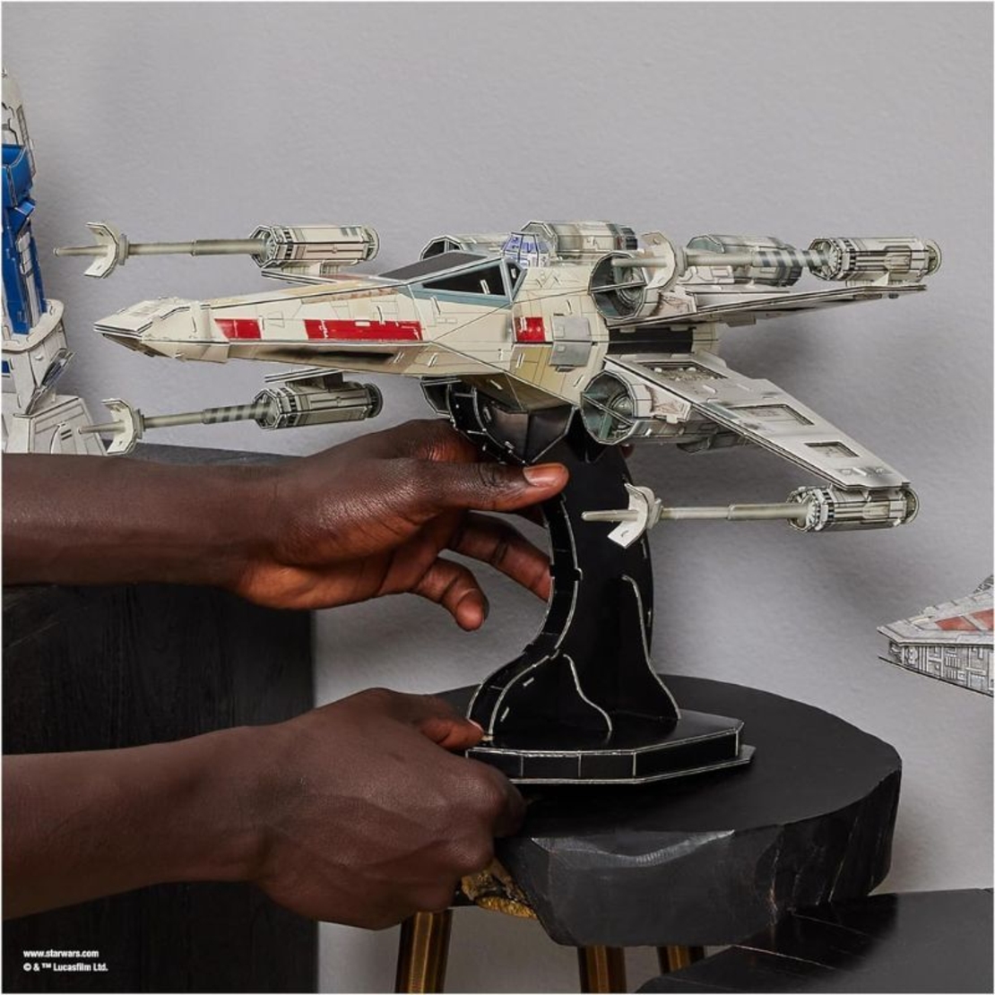4D пъзел Spin Master Star Wars T-65 X-Wing Starfighter, 160 ч.
