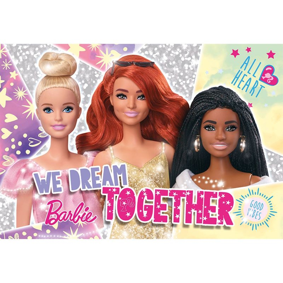 Детски пъзел Lisciani Glitter Barbie, 60 части