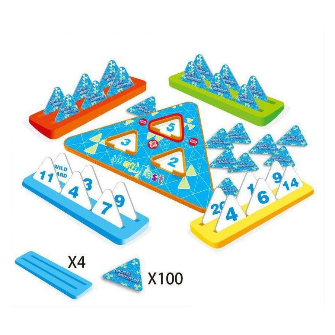 Настолна игра Raya Toys Math Test