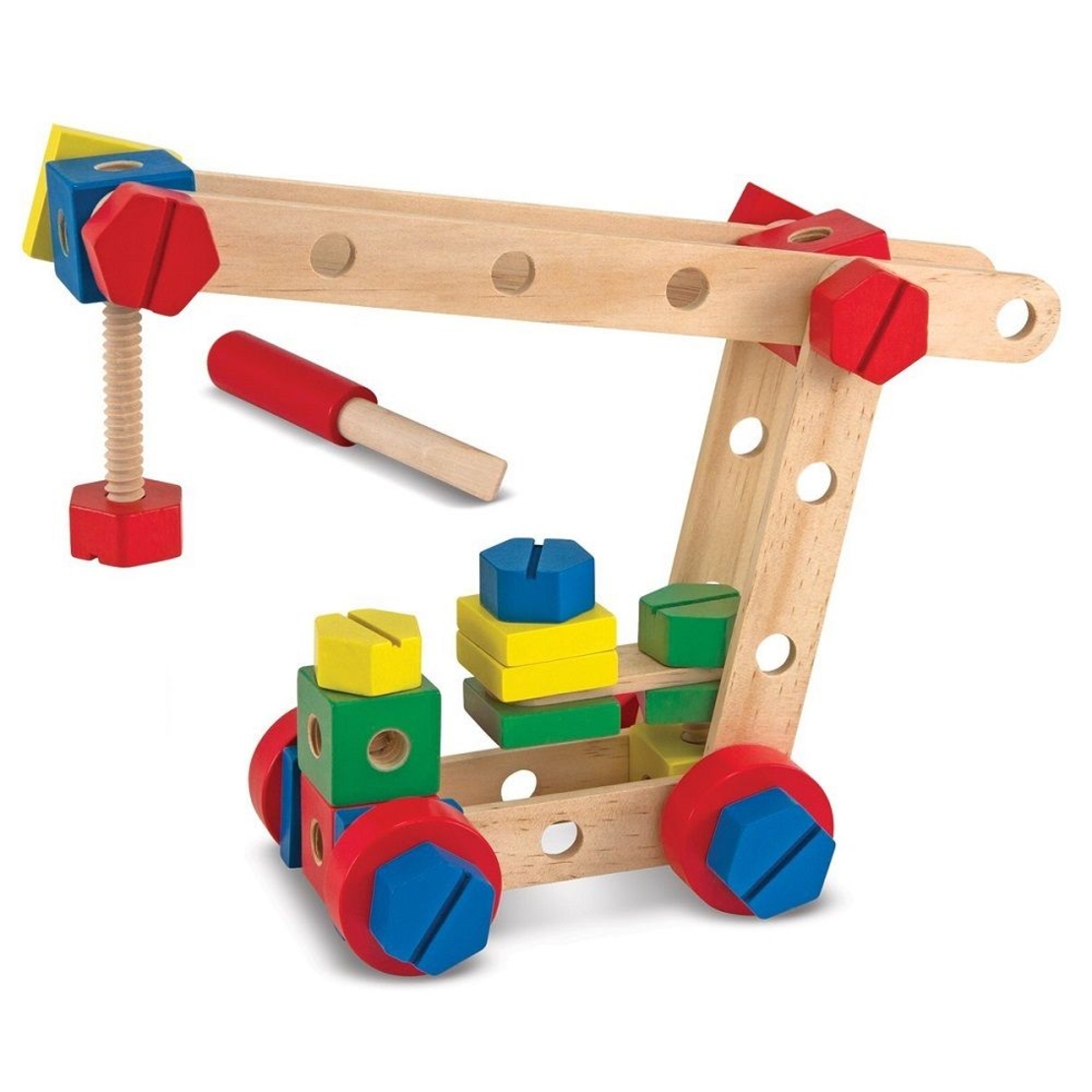 Melissa and Doug Дървен конструктор 15151