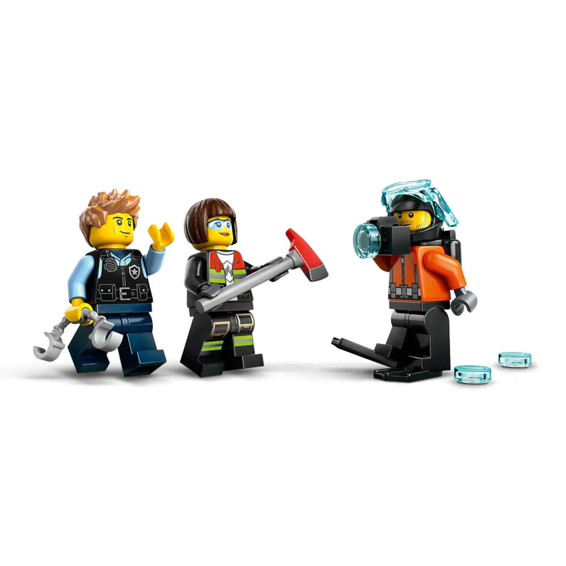 LEGO® City Хеликоптер, пожарна кола и подводница 60462
