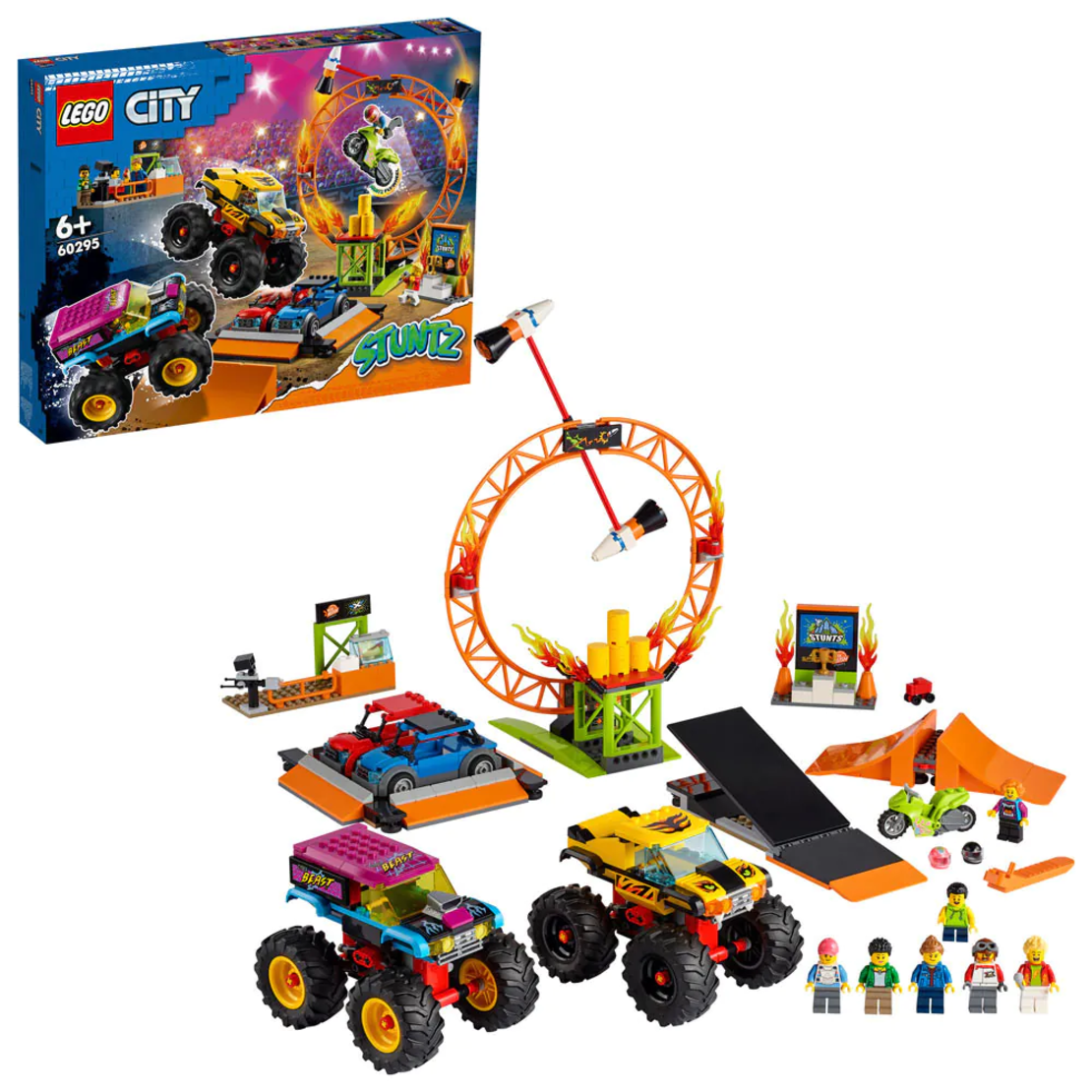 LEGO® City Stuntz Арена за каскаьорско шоу 60295