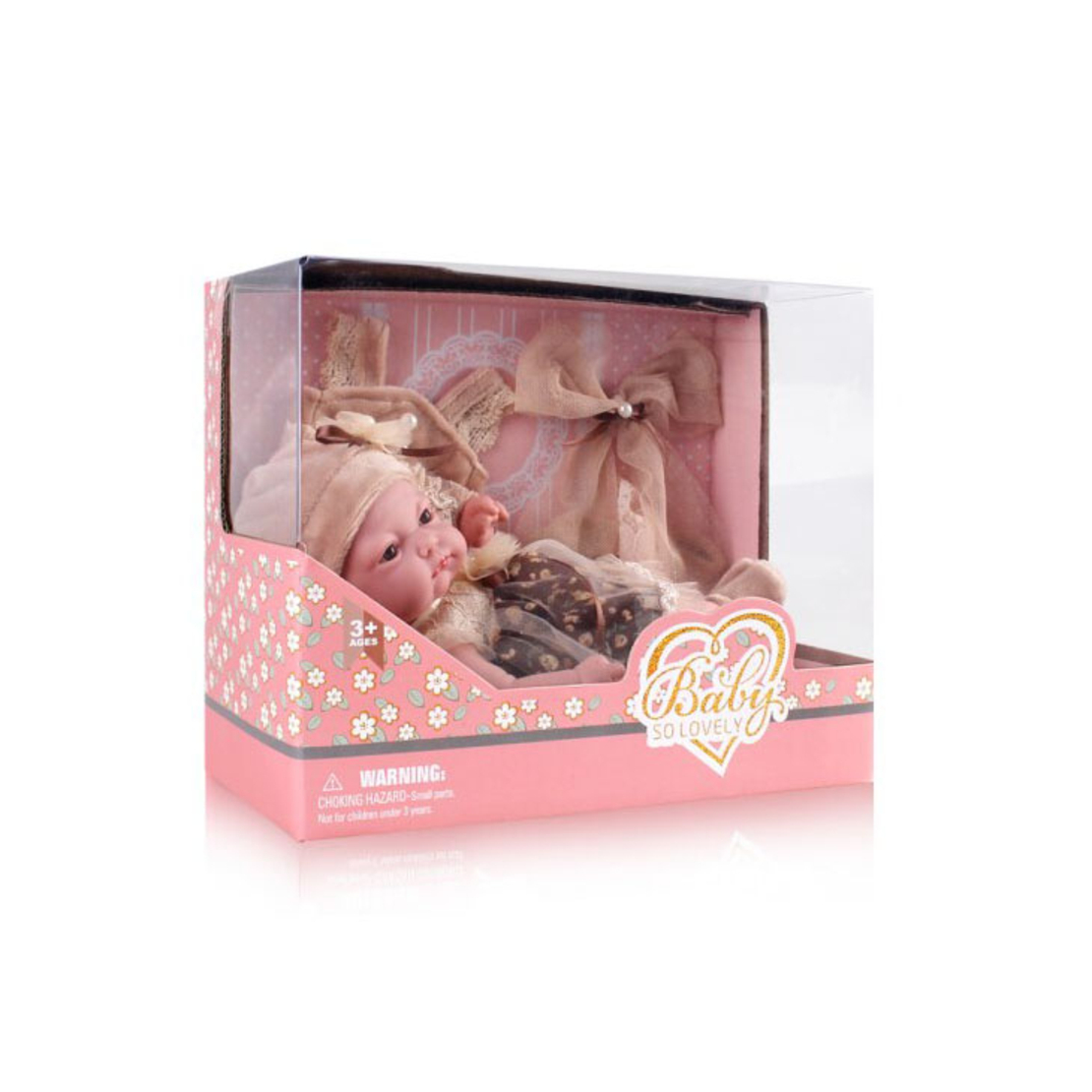 Kукла бебе с дрехи Испанче Baby So Lovely Raya Toys, 25 cm