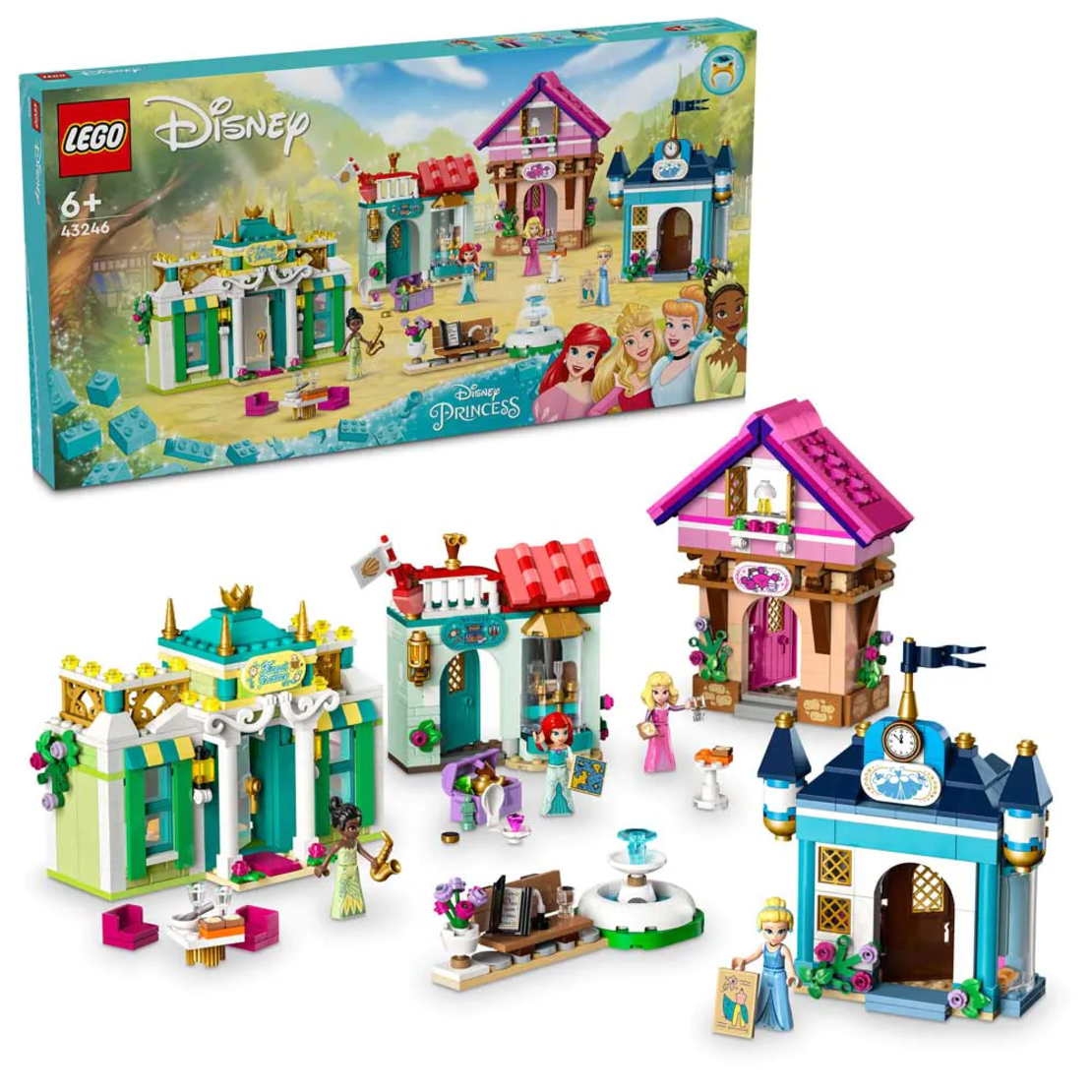 LEGO® Disney Princess Приключение на пазара с принцесите 43246