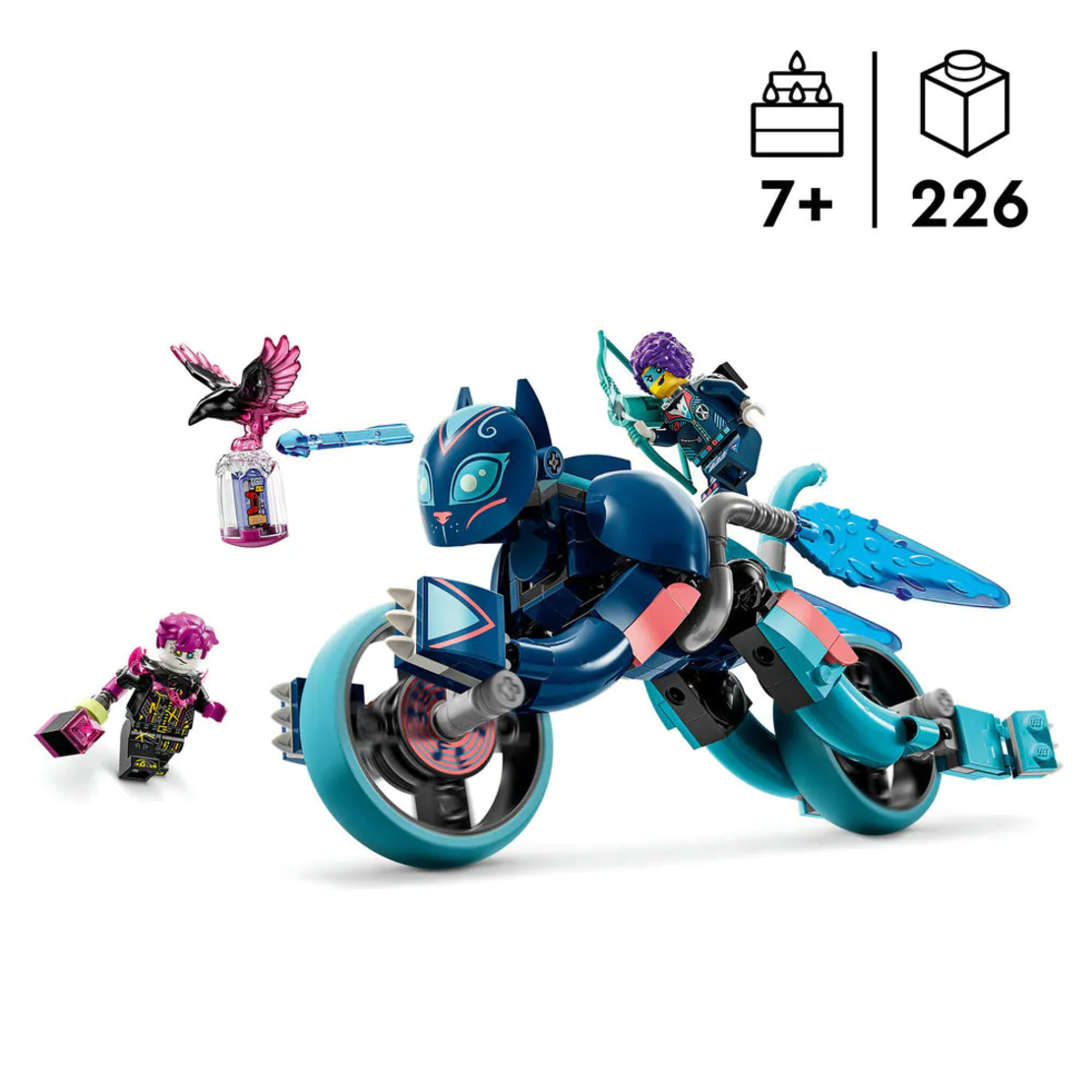 LEGO® DREAMZzz™ Котешкият мотоциклет на Зоуи 71479