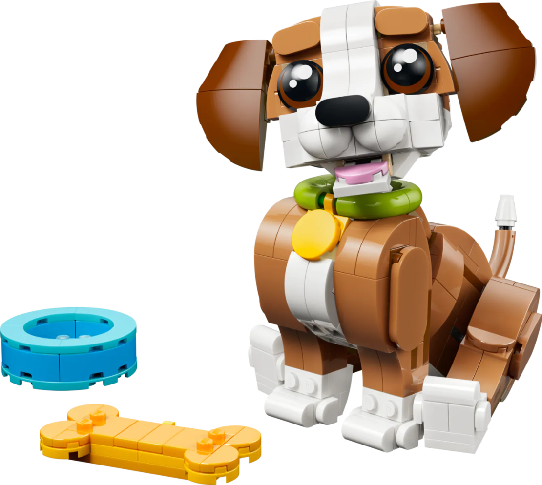 LEGO® Creator Сладки животни игриво кученце 31382