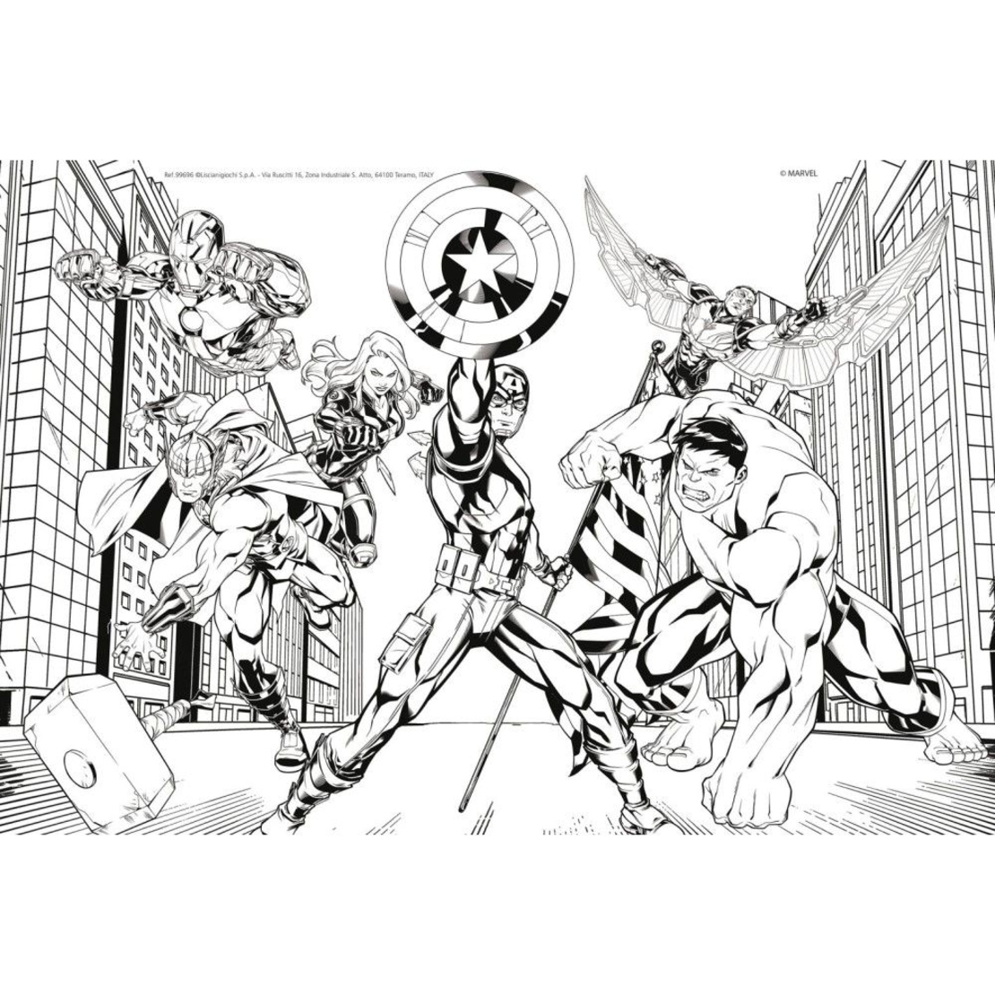 Детски пъзел Lisciani Plus Marvel Avengers 60ч.