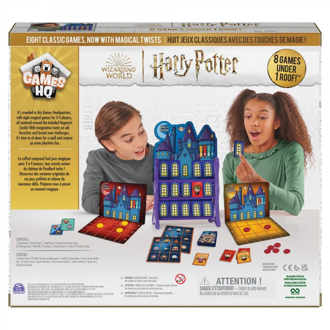 Настолна игра Spin Master Harry Potter 8 в 1