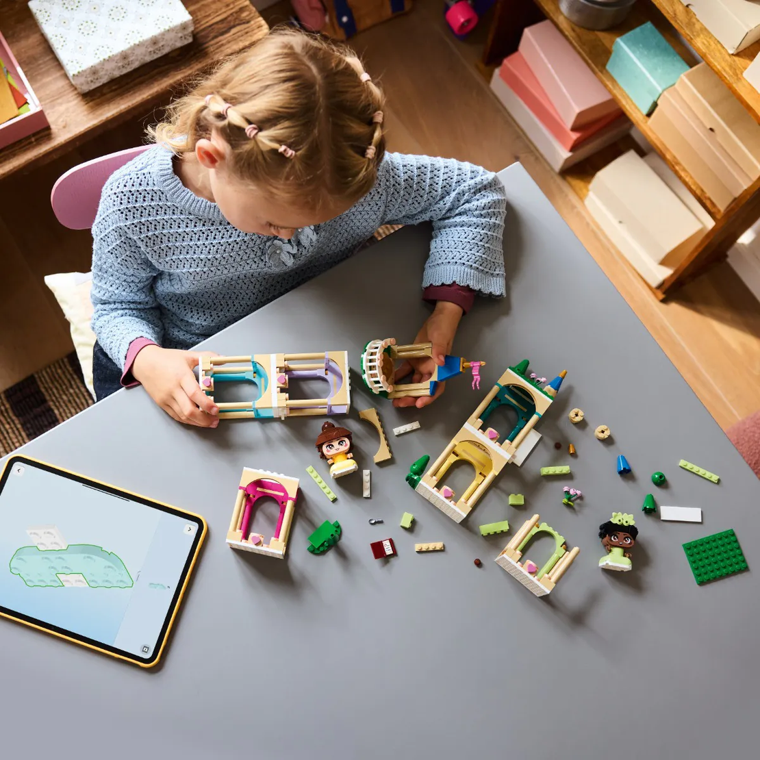 LEGO® Disney Princess Мини Бел и Тиана с дворец 43291