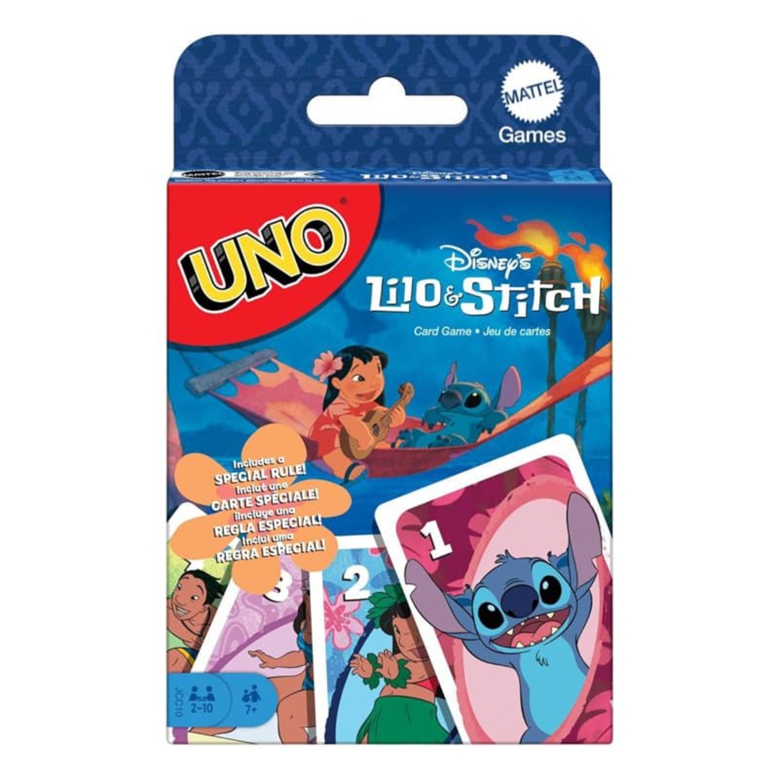 Карти за игра Mattel UNO Lilo and Stitch, JCC10