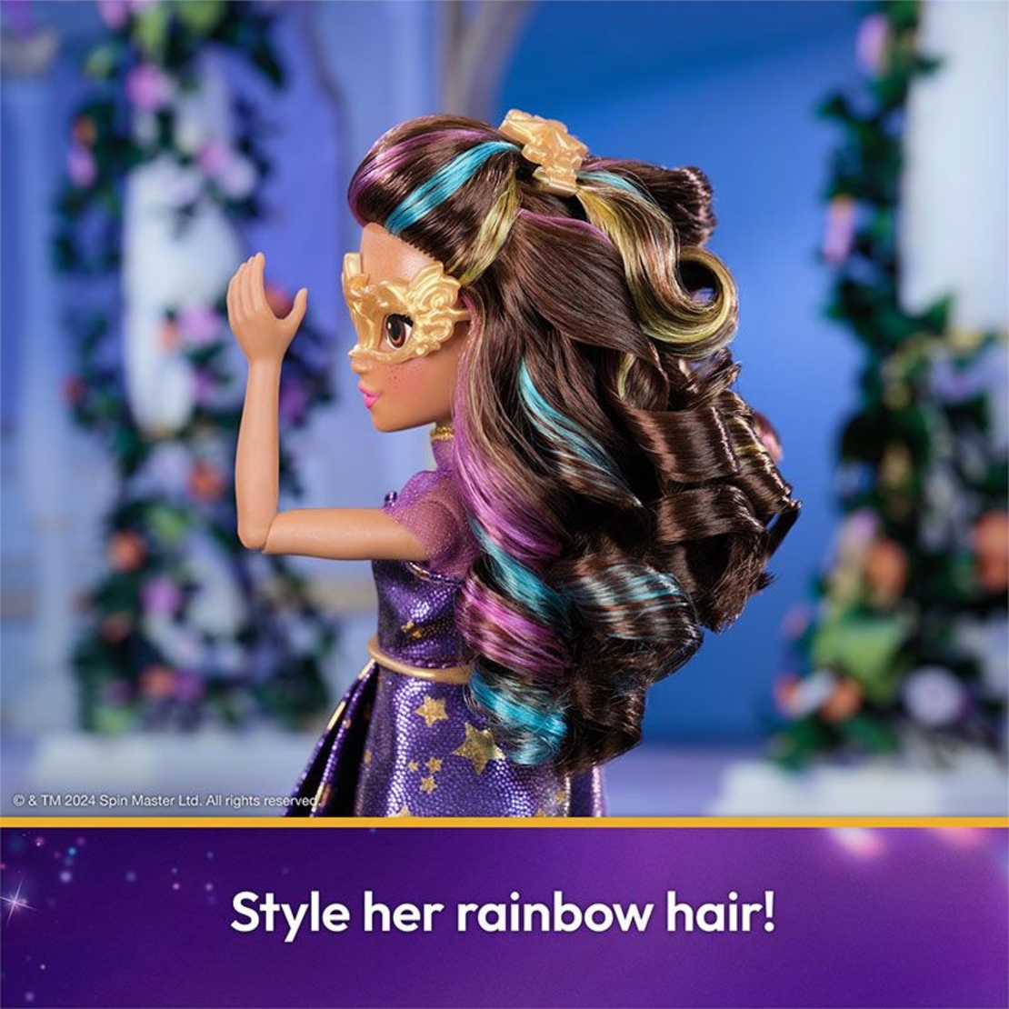 Кукла Spin Master Unicorn Academy Sophia, с маскараден костюм, 24 см