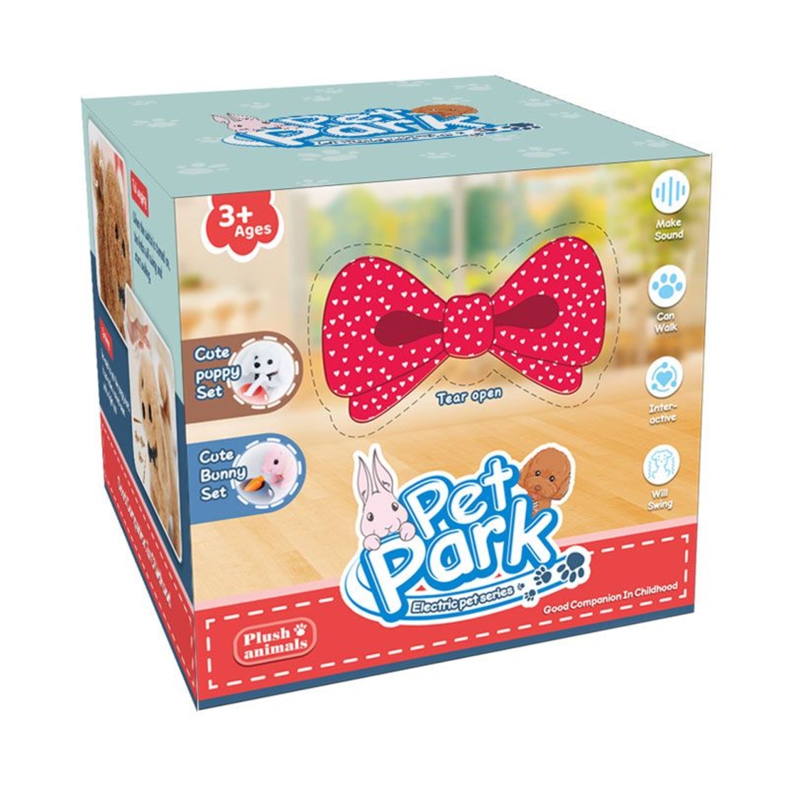 Интерактивна играчка Raya Toys Куче с аксесоари
