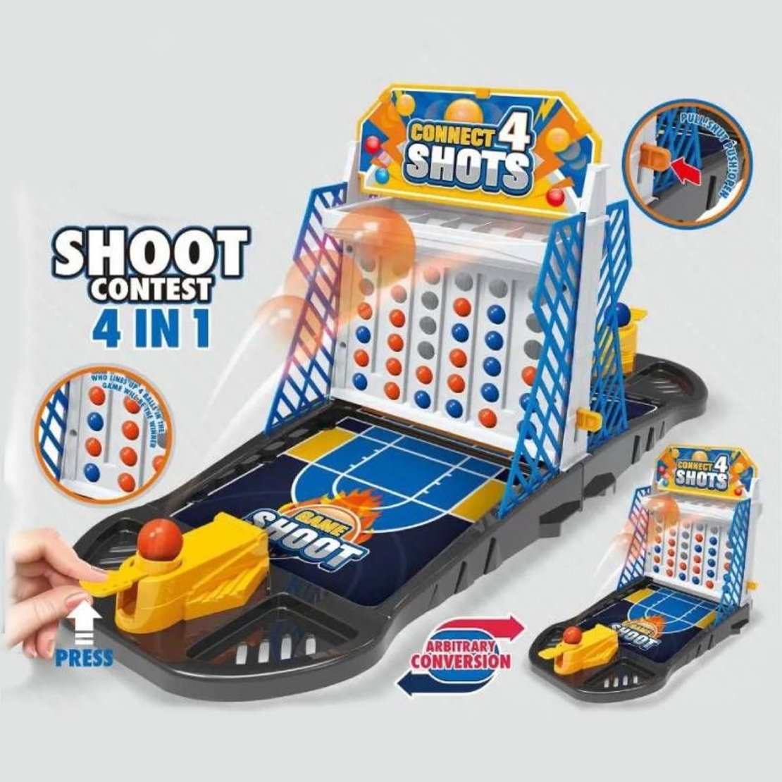 Настолна игра Raya Toys Connect 4 Баскетбол