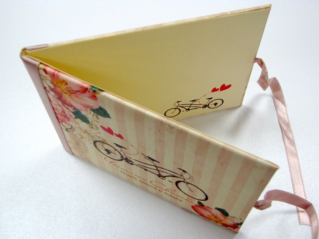 Луксозна картичка за сватба - Тандем