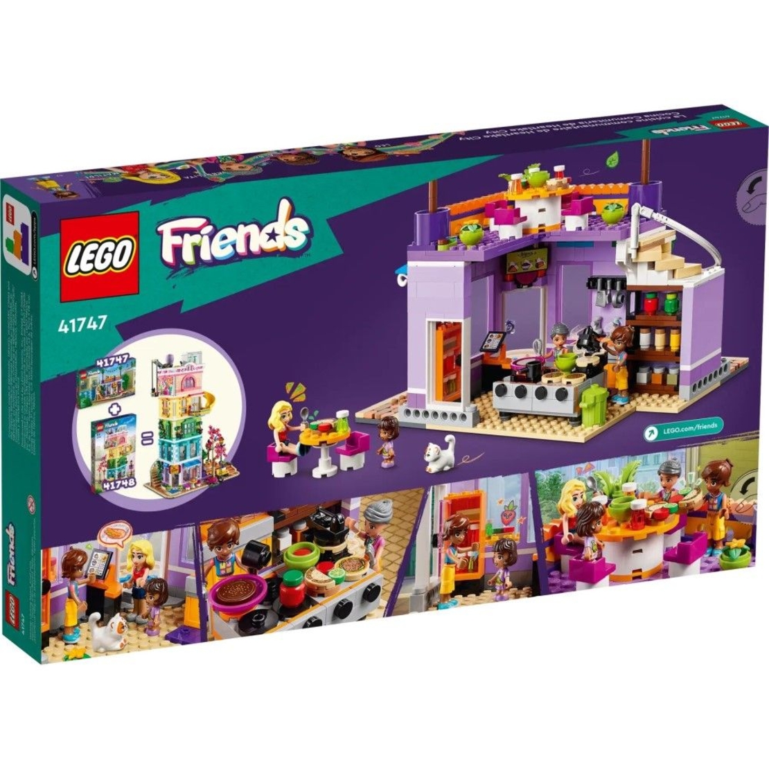 LEGO® Friends Обществена кухня Хартлейк Сити 41747