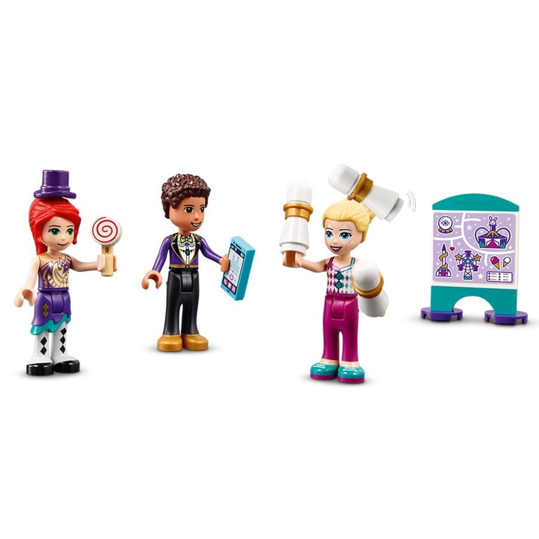 LEGO® Friends Магическо виенско колело и пързалка 41689