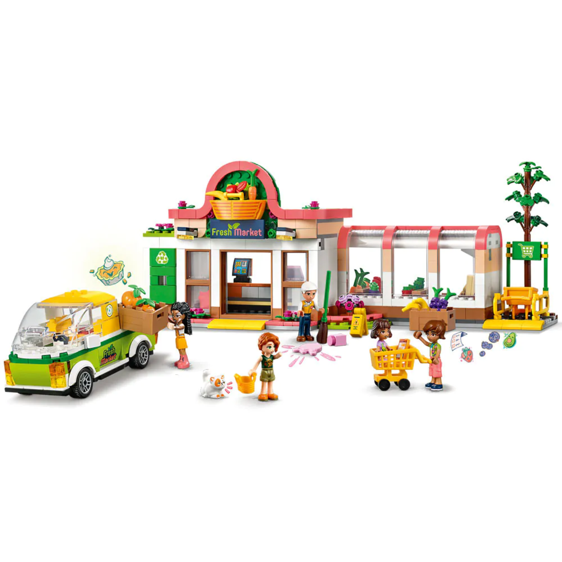 LEGO® Friends Био магазин за хранителни стоки 41729