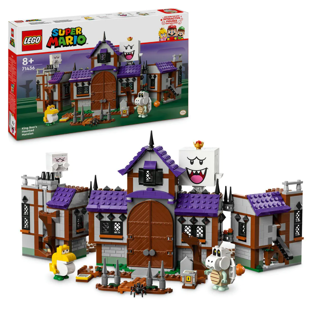LEGO® Super Mario™ Обитаваното от духове имение на King Boo 71436