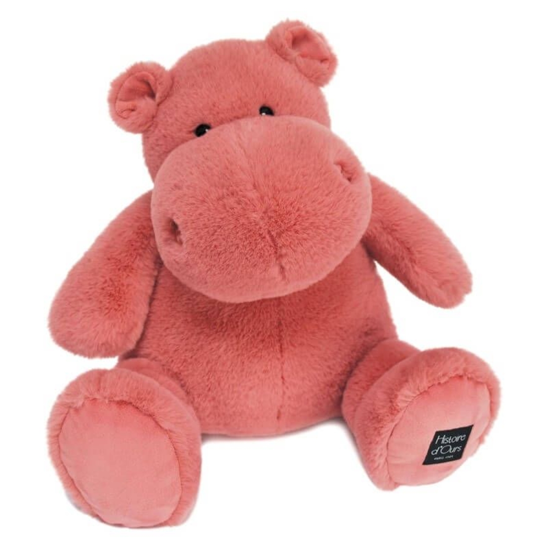 Плюшена играчка Doudou Histoire d'ours хипопотам 18 см