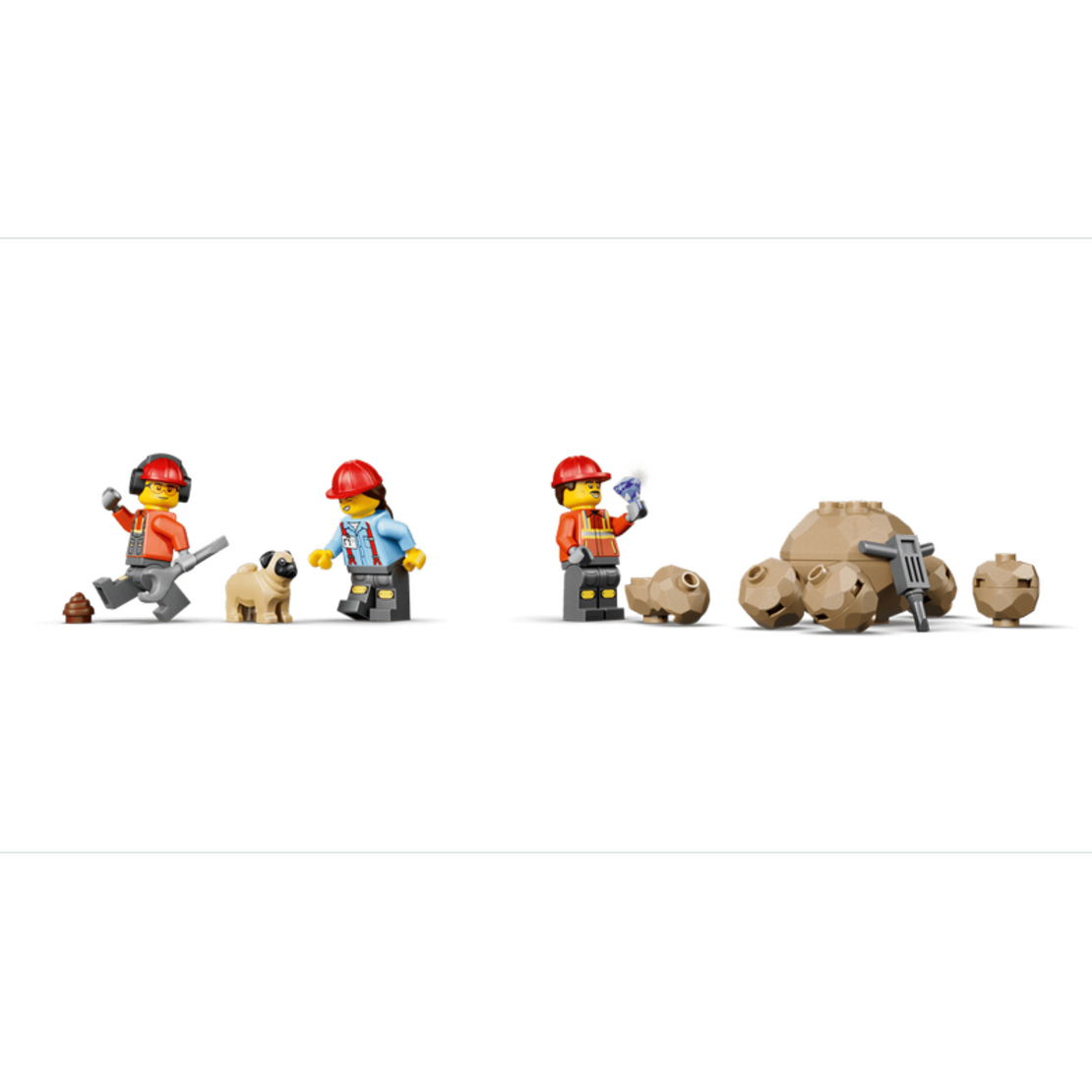 LEGO® City Самосвал и товарач с челно товарене 60494