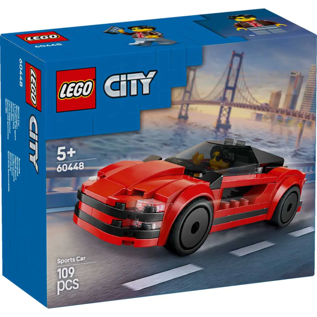 LEGO® City Червена спортна кола 60448