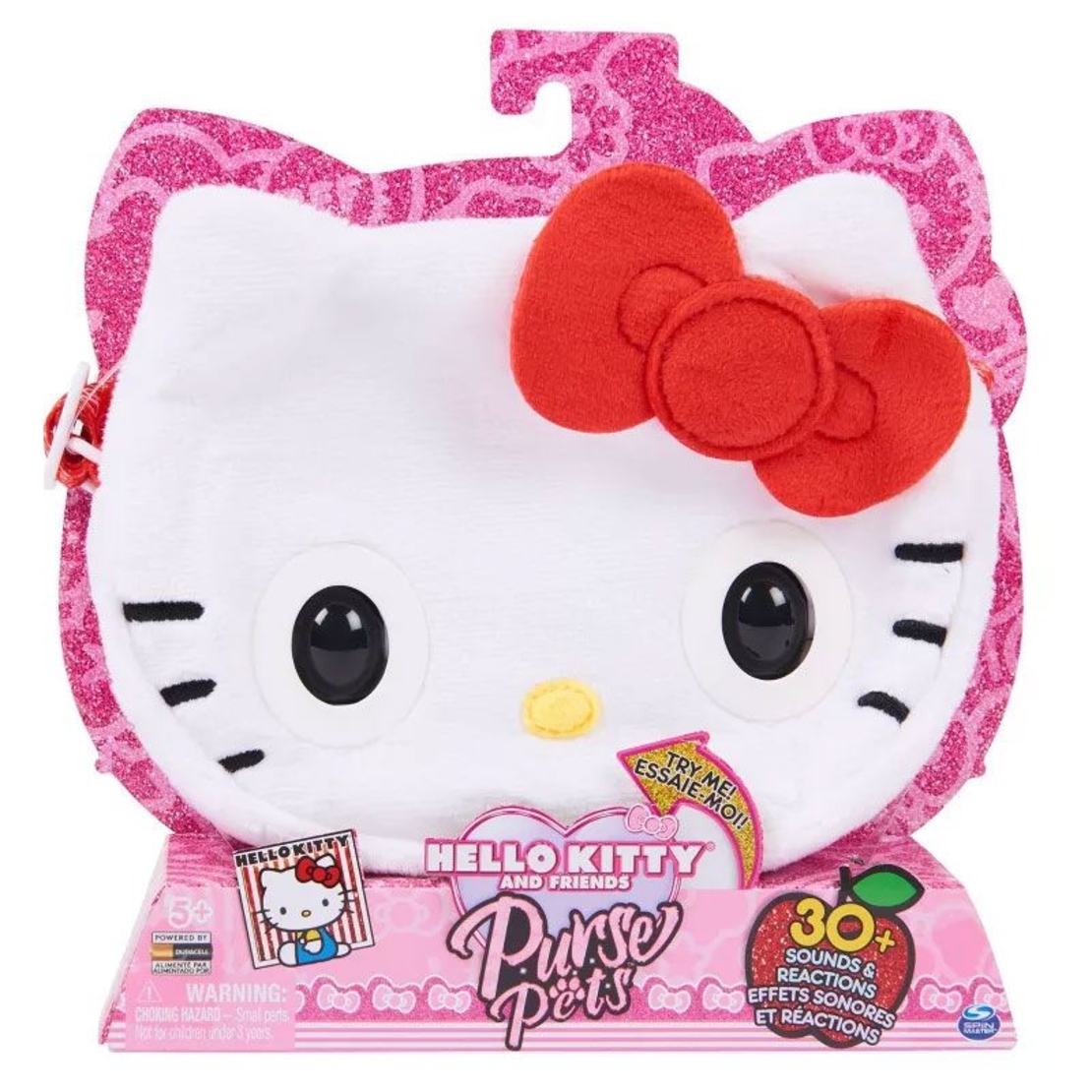 Интерактивна детска чанта Spin Master Purse Pets Hello Kitty