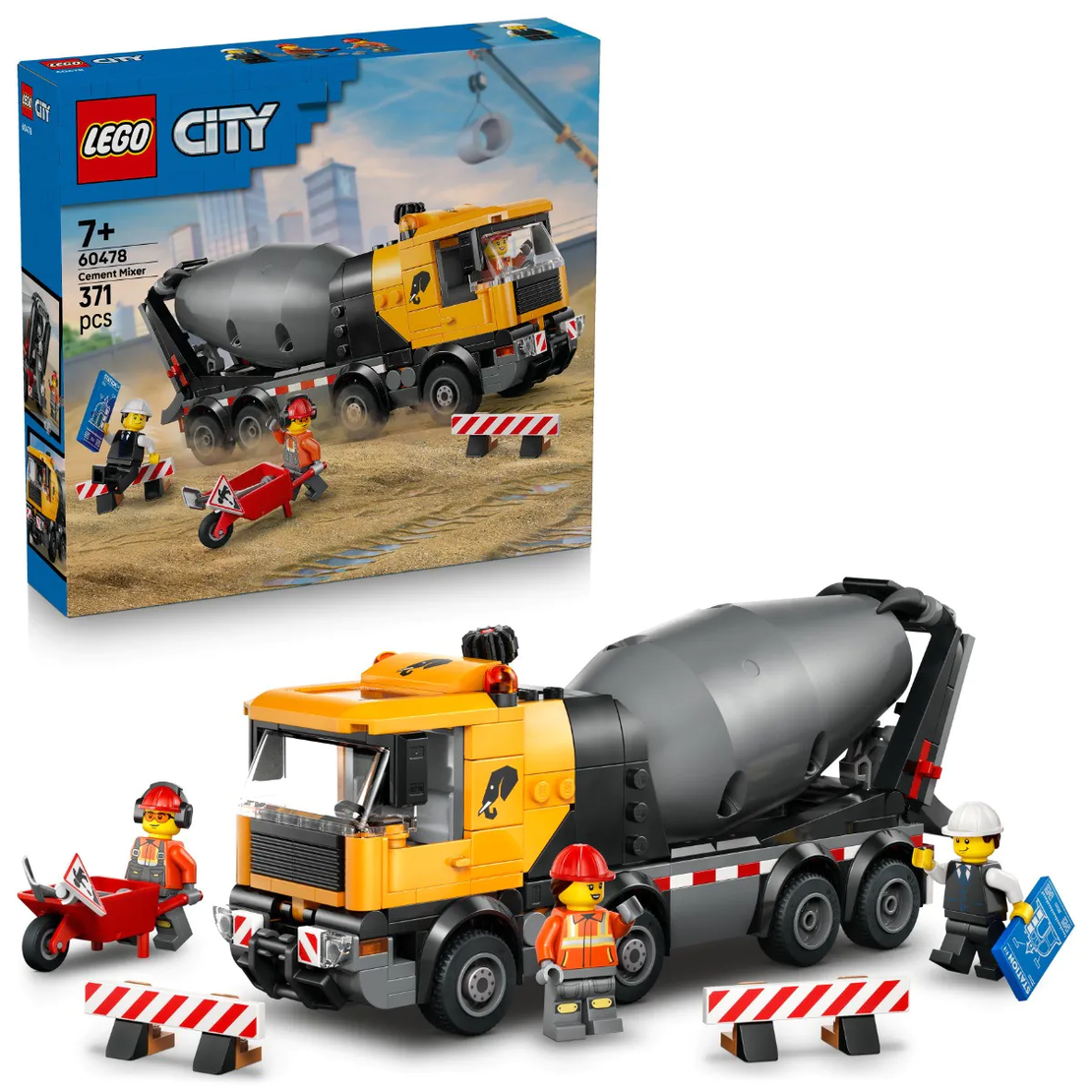LEGO® City Бетонобъркачка 60478